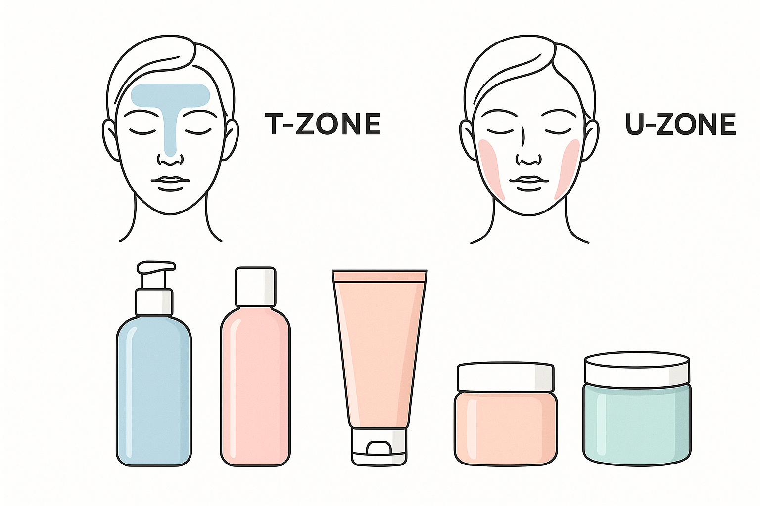 #Combination Skin Routine