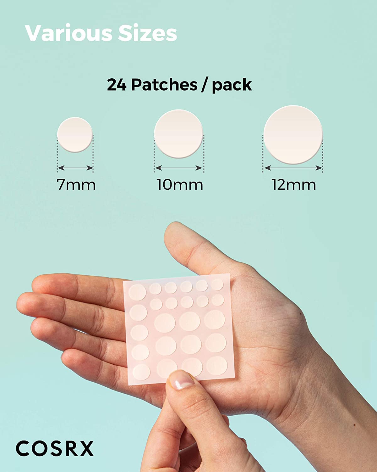 [COSRX] Acne Pimple Master Patch (24 patches, mixed sizes)