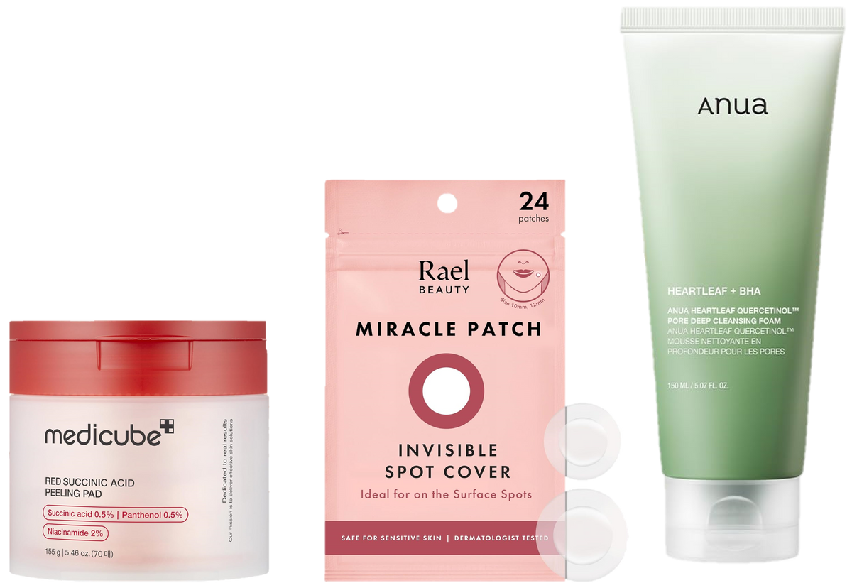 Set 2: Clear Skin Pack (Acne & Breakouts)