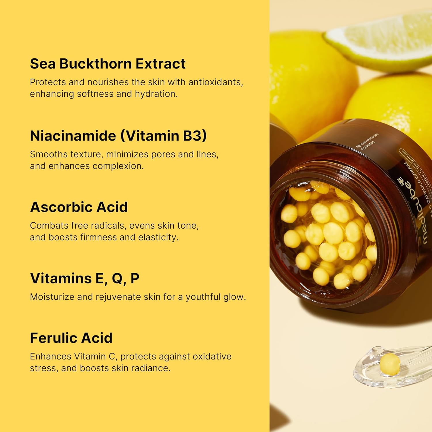 [Medicube] Deep Vitamin C Golden Capsule Moisturizer (1.94 oz / 55g)