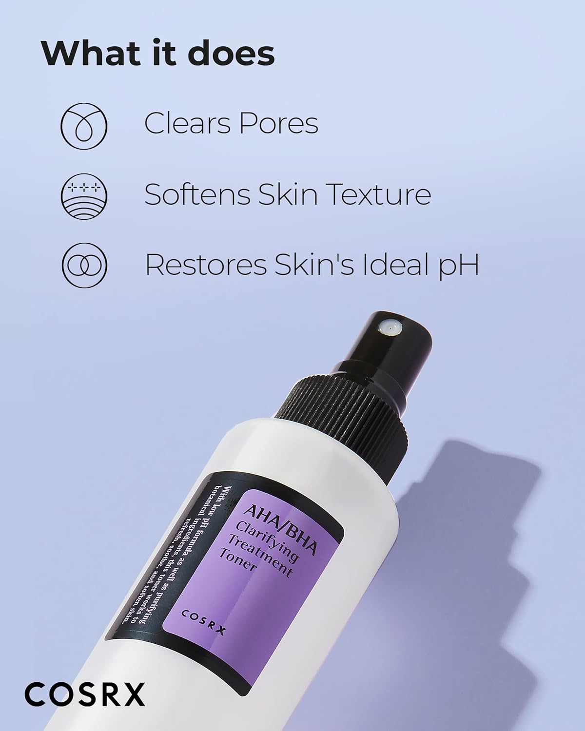 [COSRX] AHA/BHA Clarifying Treatment Toner (5.07 fl.oz / 150ml)
