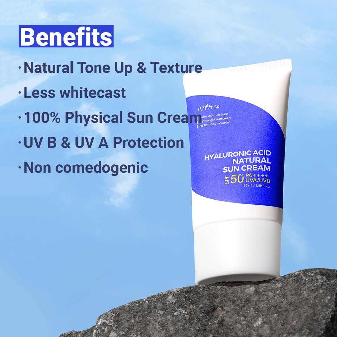 [Isntree] Hyaluronic Acid Watery Sun Gel SPF50+ PA++++ (1.69 fl.oz / 50ml)