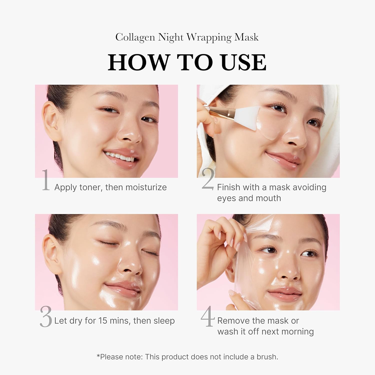 [Medicube] Collagen Overnight Wrapping Peel Off Facial Mask Pack (2.53 fl.oz / 75ml)